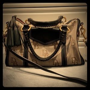 Authentic Dooney and Bourke bowler bag